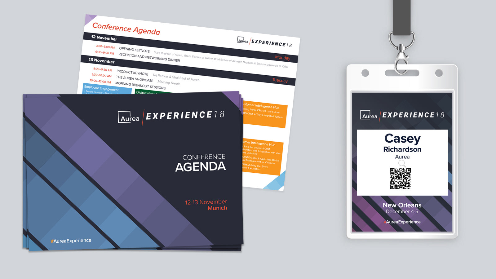 08 — Aurea / event brand system